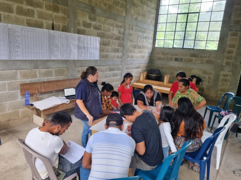 Capacitación a COCODE de Aldea Xotilha, San Juan Chamelco, Alta Verapaz